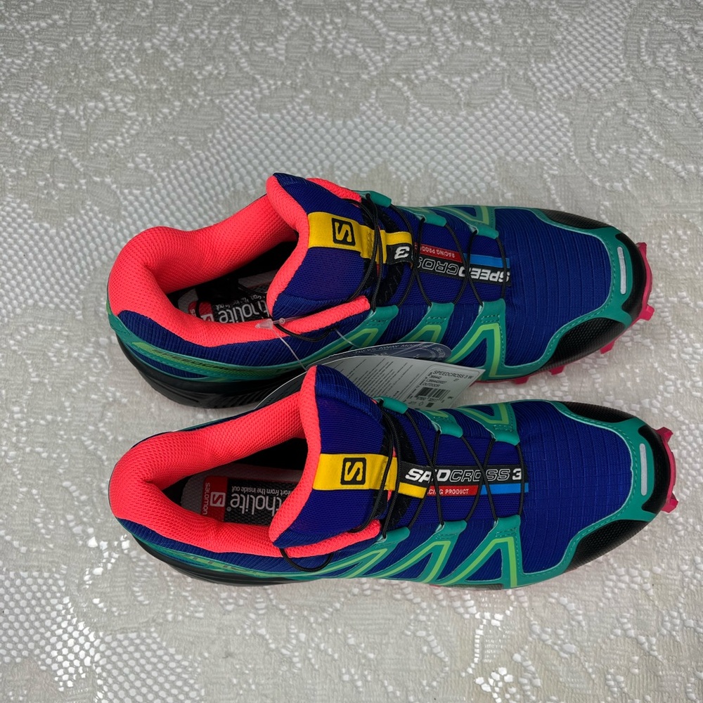 SALOMON Speedcross 3 Contagrip Mountain Trail Running Womans Shoes Size 8.5 NEW